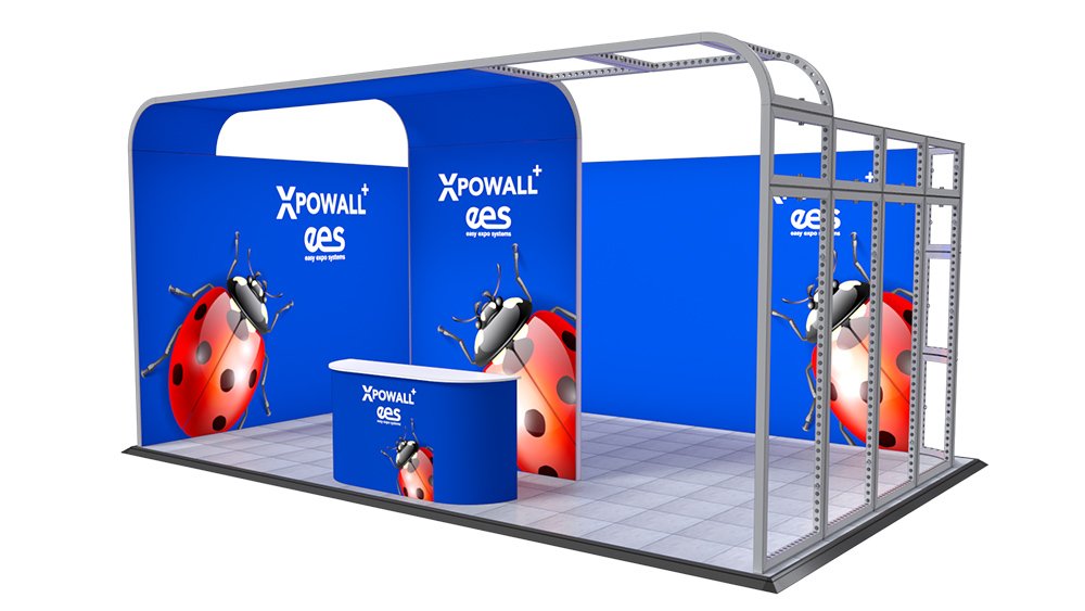 XPOWALL+: The New Generation Solution in Modular Stand Systems