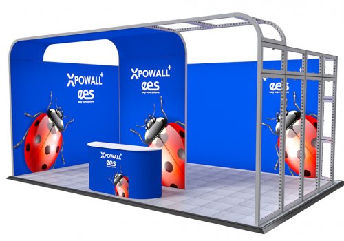 XPOWALL+: The New Generation Solution in Modular Stand Systems