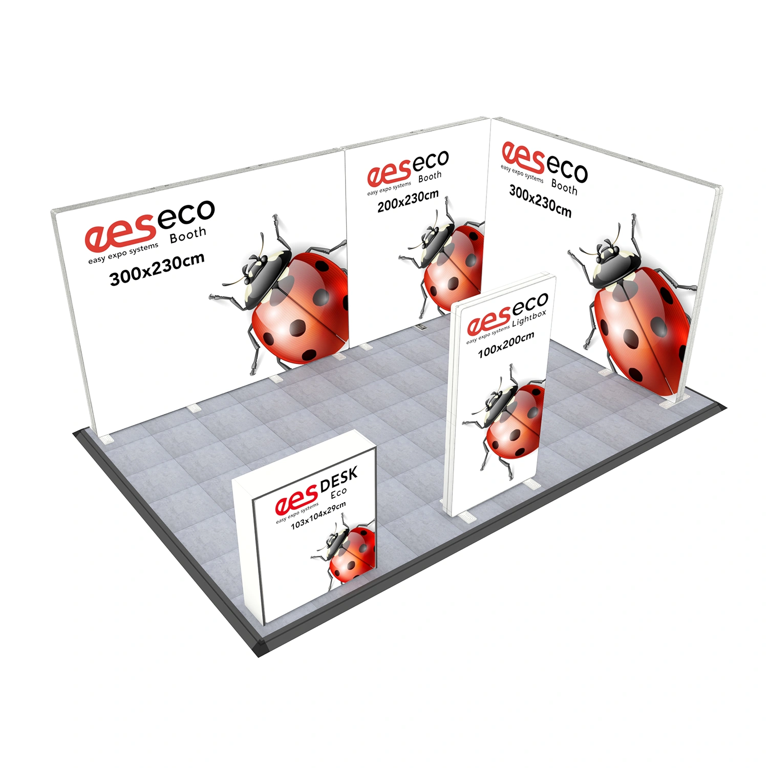 Booth ECO 5x3 Stant