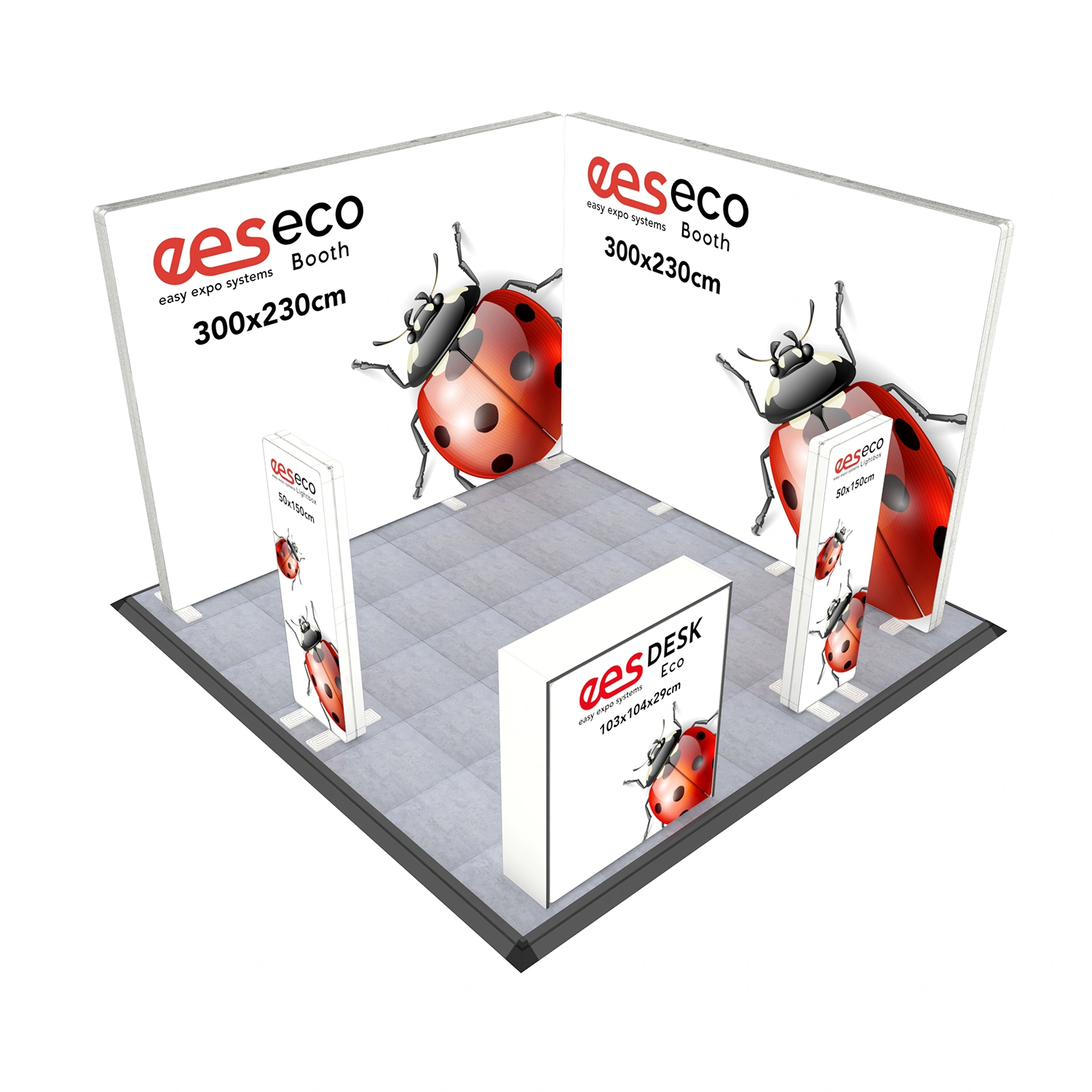 Booth ECO 3x3 Stant